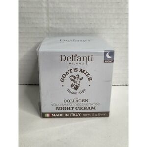 Delfanti Goat's Milk Collagen Night Cream Nourishing - Regenerating